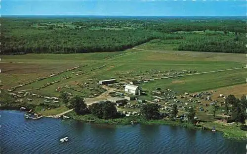 AK / Ansichtskarte  Orillia Lake St John Airport and Seaplane base Aerial view