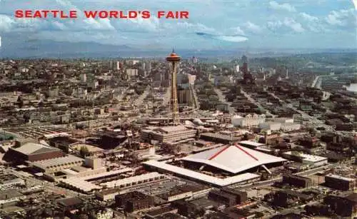 AK / Ansichtskarte  Seattle_Washington_USA Aerial view of the fair