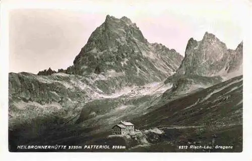 AK / Ansichtskarte  Heilbronnerhuette_Neue_2320m_Arlberg_Tirol_AT mit Patteriol