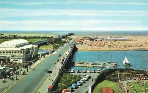 AK / Ansichtskarte  Southport__UK The Pier and Yachting Lake