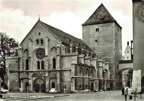 AK / Ansichtskarte  REGENSBURG Ulrichskirche