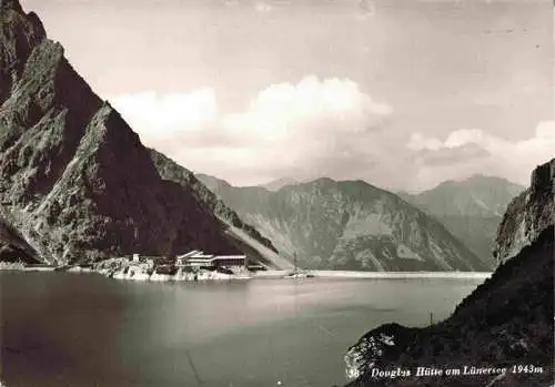 AK / Ansichtskarte  Luenersee_1969m_Vorarlberg_AT Douglas Huette Panorama