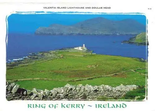 AK / Ansichtskarte  Valentia_Island Lighthouse and Doulus Head Fliegeraufnahme