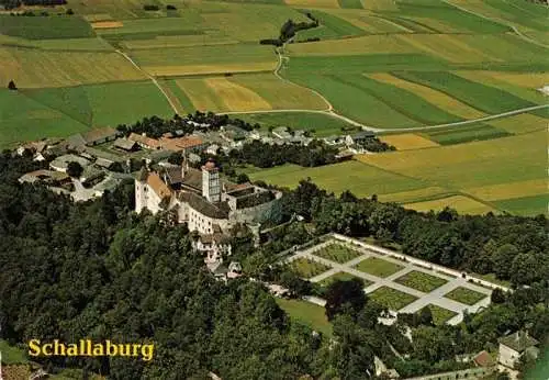 AK / Ansichtskarte  Loosdorf_Niederoesterreich_AT Schloss Schallaburg Fliegeraufnahme