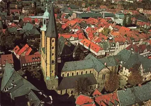 AK / Ansichtskarte  GOSLAR Marktkirche St Cosmas und Damian Fliegeraufnahme