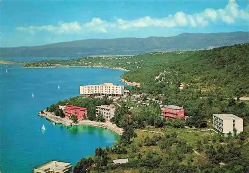 AK / Ansichtskarte  Omisalj_Otok_Krk_Croatia Fliegeraufnahme