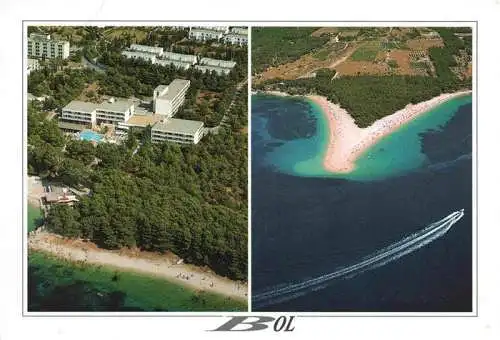 AK / Ansichtskarte  Bol_Otok_Brac_Croatia Fliegeraufnahmen