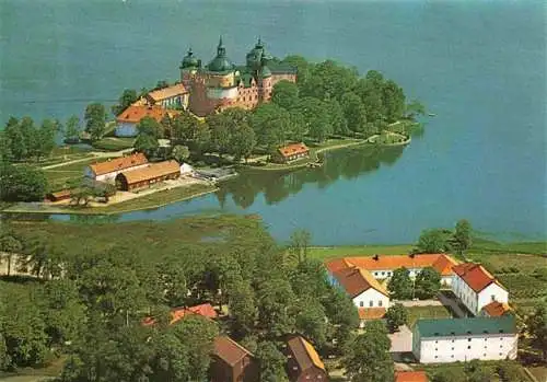 AK / Ansichtskarte  Gripsholms_Slott_Gripsholm_Straengnaes_Sweden Fliegeraufnahme