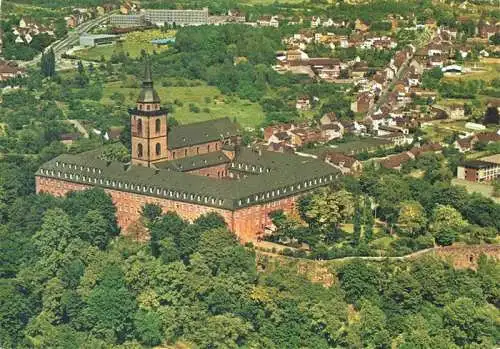 AK / Ansichtskarte  Siegburg_NRW Michaelsburg Kloster Fliegeraufnahme