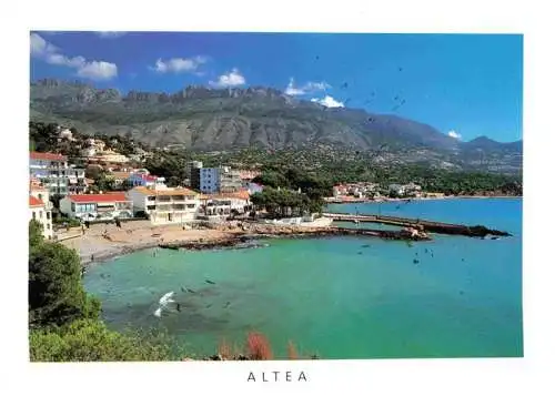 AK / Ansichtskarte  Altea_Costa_Blanca_ES Fliegeraufnahme