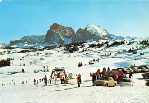 AK / Ansichtskarte  Alpe_di_Siusi_Seiseralm_Trentino_IT Sciovia Eurotel