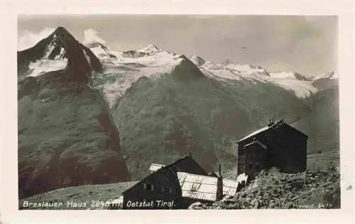 AK / Ansichtskarte  Breslauerhaus_Breslauerhuette_2840m_Tirol_AT Panorama