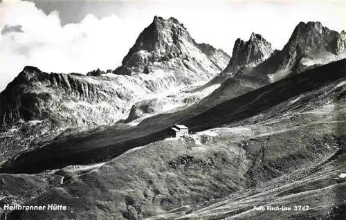 AK / Ansichtskarte  Heilbronnerhuette_Neue_2320m_Arlberg_Tirol_AT Panorama