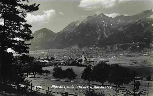 AK / Ansichtskarte  Aldrans_Tirol_AT mit Innsbruck und Nordkette