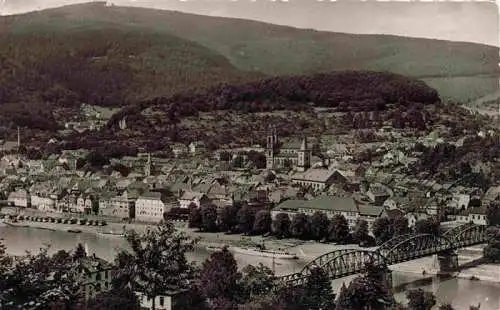 AK / Ansichtskarte  Eberbach_Baden_Neckar Panorama