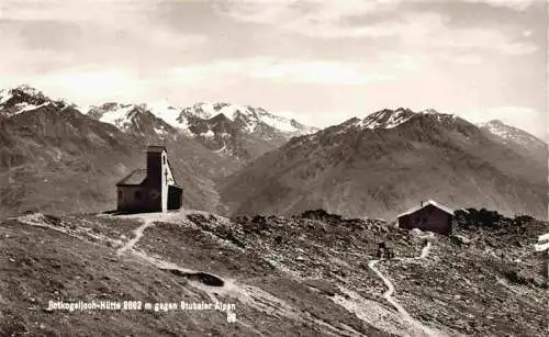 AK / Ansichtskarte  Rotkogljochhuette_2650m_Hochsoelden_Tirol_AT mit Stubaier Alpen