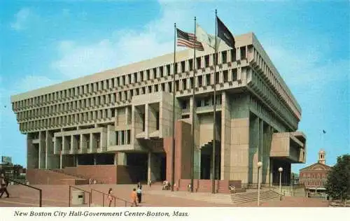 AK / Ansichtskarte  BOSTON__Massachusetts_USA New Boston City Hall Government Center