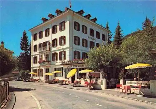 AK / Ansichtskarte  Bad_Scuol_GR Kurhotel Lischana