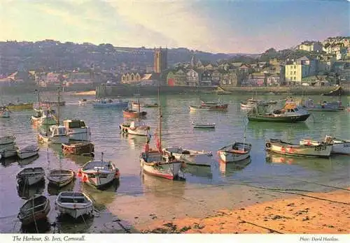 AK / Ansichtskarte  St_Ives_Cornwall_UK The Harbour