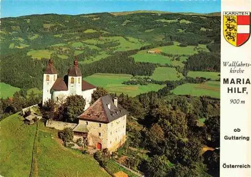 AK / Ansichtskarte  Guttaring Wallfahrtskirche Maria Hilf Fliegeraufnahme