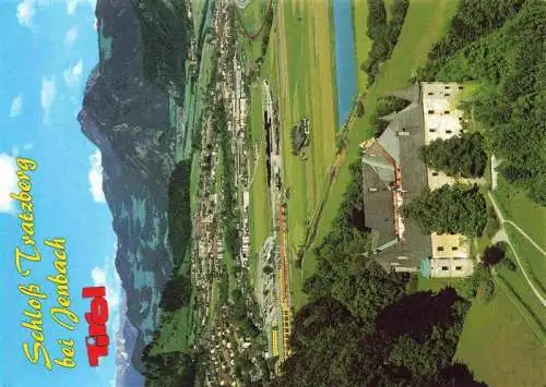 AK / Ansichtskarte  Jenbach_Tirol_AT Schloss Tratzberg Fliegeraufnahme