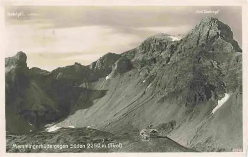 AK / Ansichtskarte  Memmingerhuette_2242m_Reutte_Tirol_AT Panorama 