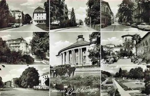 AK / Ansichtskarte  BAD_KIssINGEN Orts und Teilansichten Theater Park