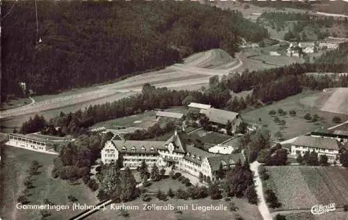 AK / Ansichtskarte  Gammertingen Kurheim Zolleralb mit Liegehalle Fliegeraufnahme