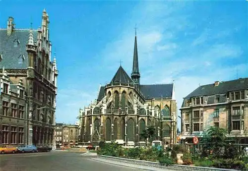 AK / Ansichtskarte  Leuven_Louvain_Loewen_Belgie Fochplaats en Sint-Pieterskerk Fochplatz Hl. Petrus Kirche