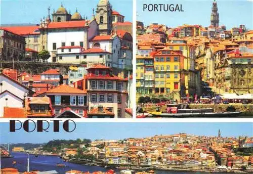 AK / Ansichtskarte  Porto__Portugal Motive Altstadt Stadtpanorama