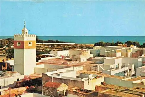 AK / Ansichtskarte  Hammamet_Tunesie Blick ueber die Stadt zum Meer