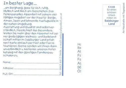 AK / Ansichtskarte  St_Johann__Pongau_AT Hotelanlage und Bauernhof Stadl Alpenhof