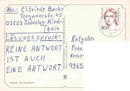 AK / Ansichtskarte  Finsterwalde Post Strassenpartie Rathaus