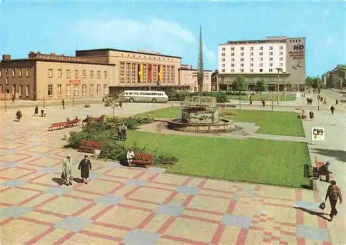 AK / Ansichtskarte  Merseburg_Saale_Sachsen-Anhalt Gagarinplatz