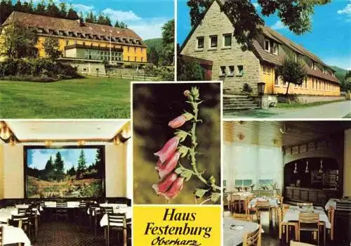 AK / Ansichtskarte  Clausthal-Zellerfeld_Goslar Haus Festenburg Bundesbahn Sozialwerk Gastraeume