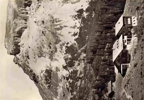 AK / Ansichtskarte  Schwarzwasserhuette_1651m_Vorarlberg_AT mit Hoch Ifen