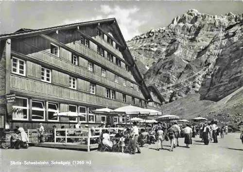 AK / Ansichtskarte  Schwaegalp_AR Saentis Schwebebahn