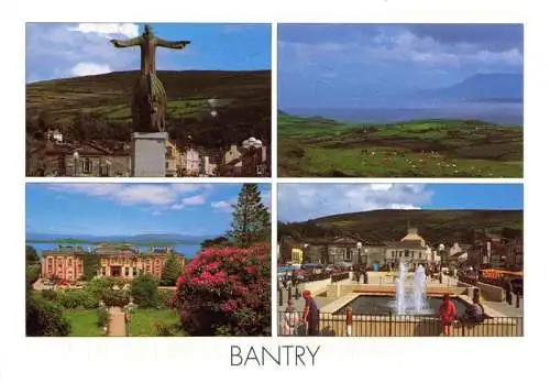 AK / Ansichtskarte  Bantry_Cork Statue Panorama Teilansichten