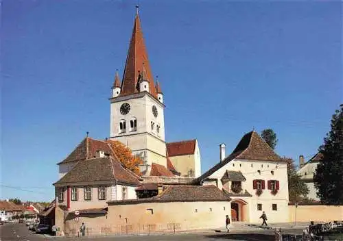 AK / Ansichtskarte  Heltau Kirchenburg