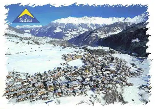 AK / Ansichtskarte  Serfaus_Tirol Ski Arena Sonnenterrasse Fliegeraufnahme