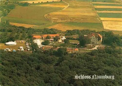 AK / Ansichtskarte  Nidderau_Hessen Schloss Naumburg Fliegeraufnahme