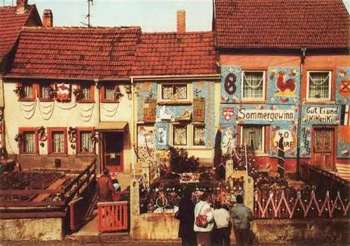 AK / Ansichtskarte  Eisenach_Trier_Rheinland-Pfalz Haeuserschmuck am Ehrensteig