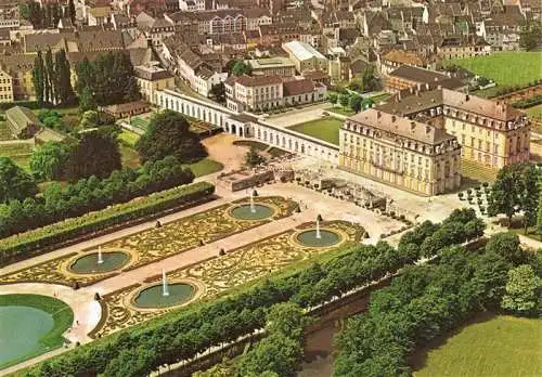 AK / Ansichtskarte  BRueHL__Rheinland Schloss Augustusburg Fliegeraufnahme