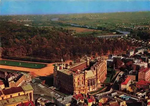 AK / Ansichtskarte  Saint-Germain_78-en-Laye Perspective sur le chateau Vue aerienne