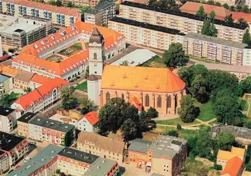 AK / Ansichtskarte  Fuerstenwalde_Spree St Marien Dom Fliegeraufnahme