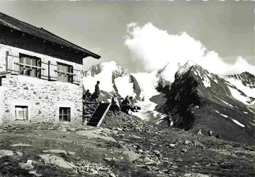 AK / Ansichtskarte  Hohe_Mutt_2670m_oetztal_Tirol_AT Gletscherhaeusl mit Blick zum Gaisberggletscher