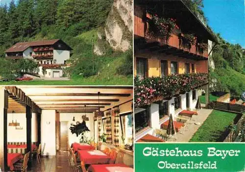 AK / Ansichtskarte  Ahorntal_Bayern Gaestehaus Bayer Gaststube Terrasse