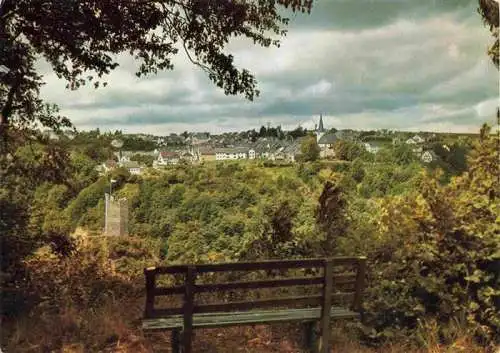 AK / Ansichtskarte  Manderscheid_Eifel mit Niederburg