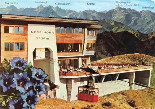 AK / Ansichtskarte  OBERSTDORF Nebelhornbahn Bergstation