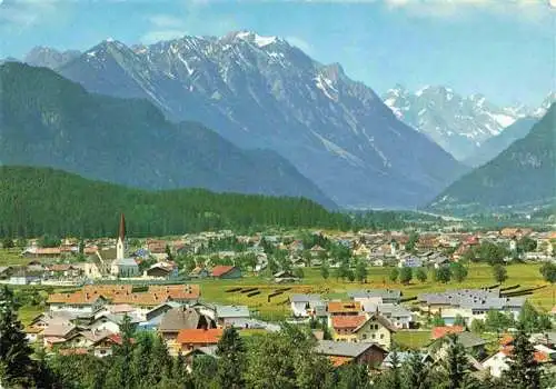 AK / Ansichtskarte  Reutte_Tirol_AT Breitenwang Muehl mit Lechtaler Alpen 